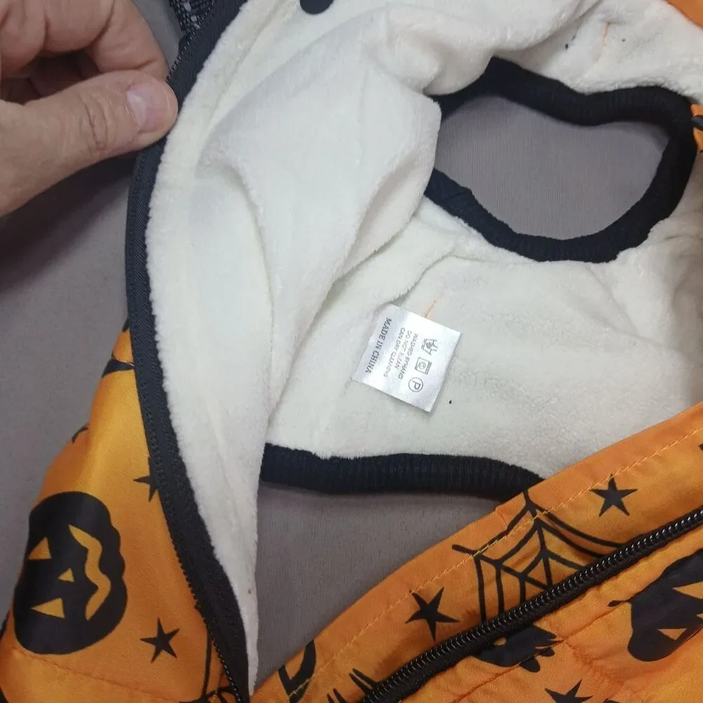 Aiboria Fleece Lined Halloween Jacket with attached harness MEDIUM NWOT